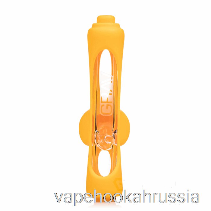 Vape Russia Grad мини каток с силиконовой кожей горчично-желтый